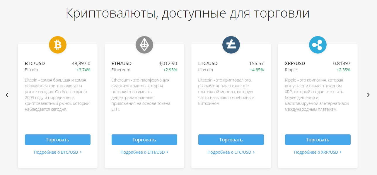 торговые пары на бирже криптовалют PrimeXBT